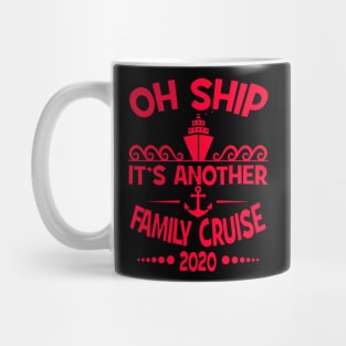 Cruise Family Vacation 2020 Funny Matching Cruising Design Mug